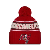 NFL Knit Hat 2024 Cold Weather Sport Knit W/ Pom Buccaneers