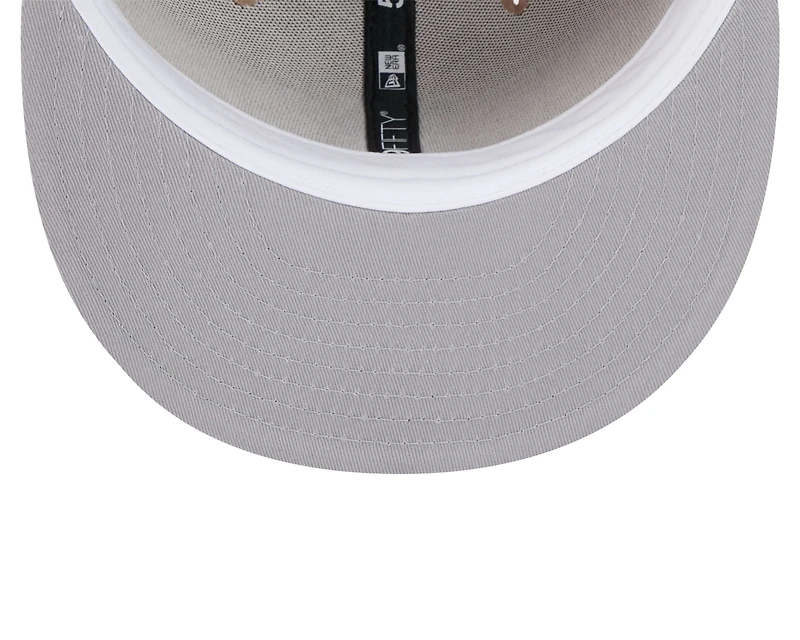 MLB Hat 5950 Cam Two Tone Beige Red Sox