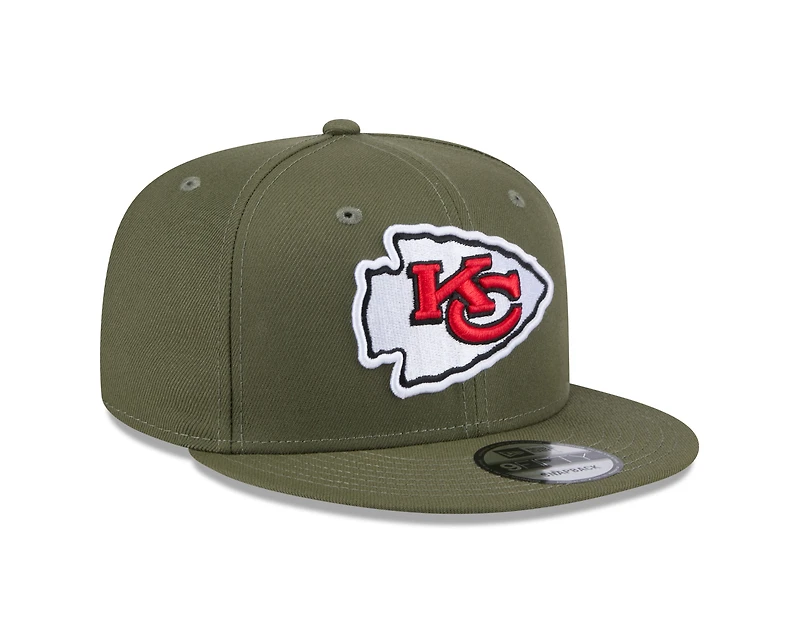NFL Hat 950 Snapback Olive Green Chiefs