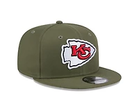 NFL Hat 950 Snapback Olive Green Chiefs