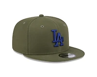 MLB Hat 950 Snapback Olive Green Dodgers