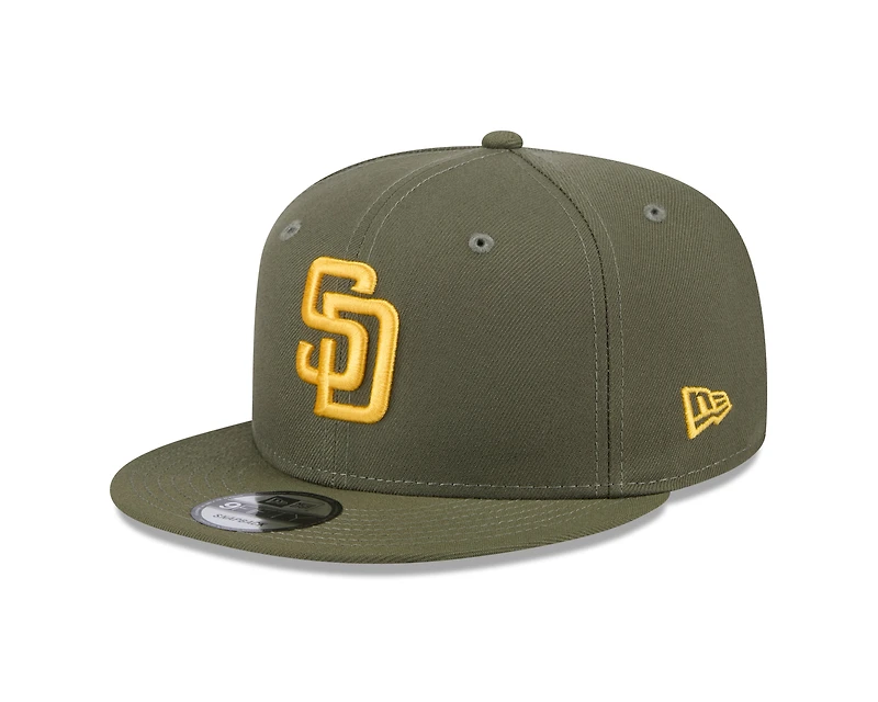 MLB Hat 950 Snapback Olive Green Padres