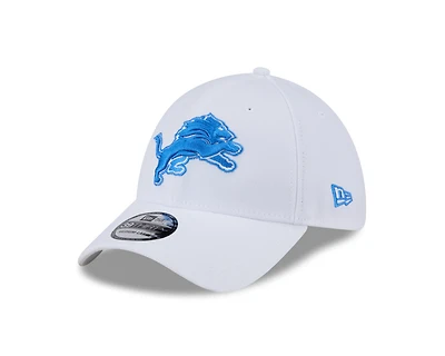 NFL Hat 3930 Team Classic Lions (White)