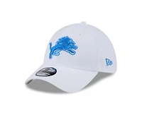 NFL Hat 3930 Team Classic Lions (White)