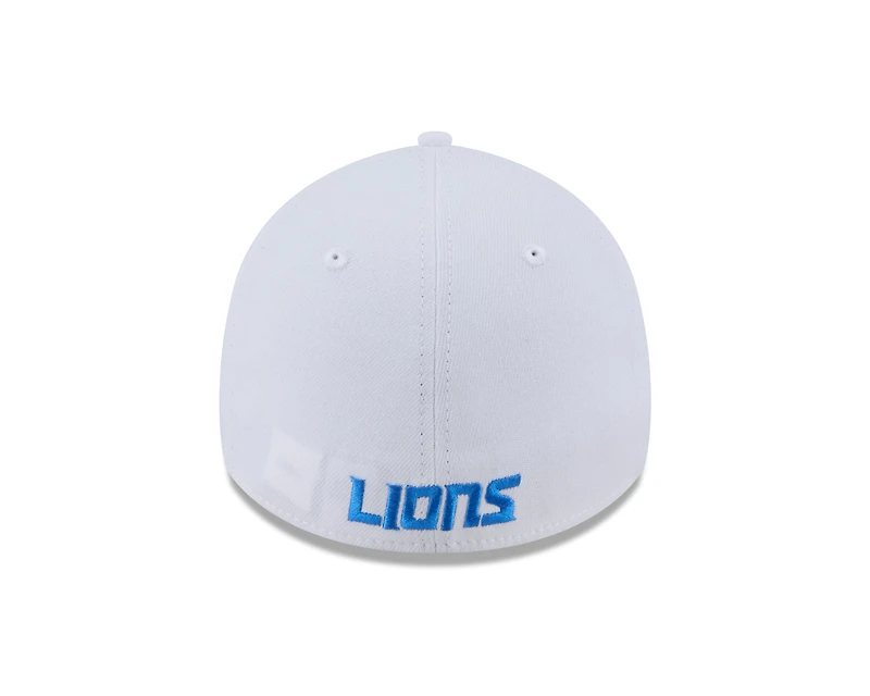 NFL Hat 3930 Team Classic Lions (White)