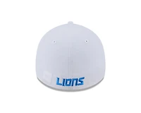 NFL Hat 3930 Team Classic Lions (White)