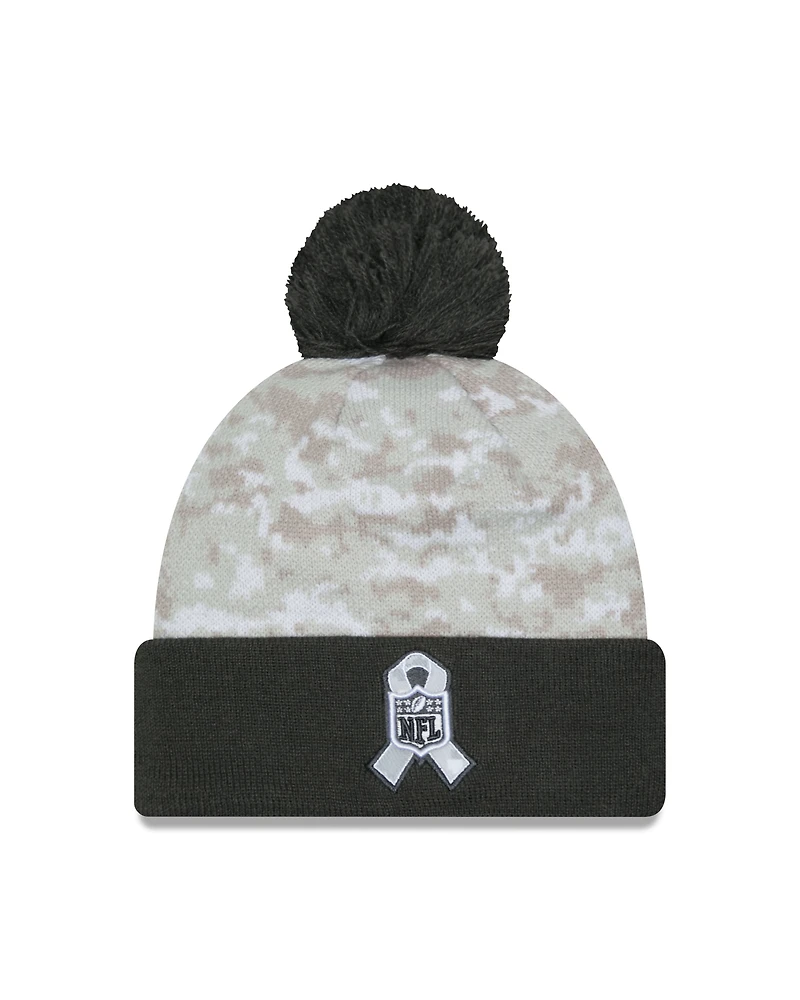 NFL Knit Hat Salute to Service 2024 Bengals