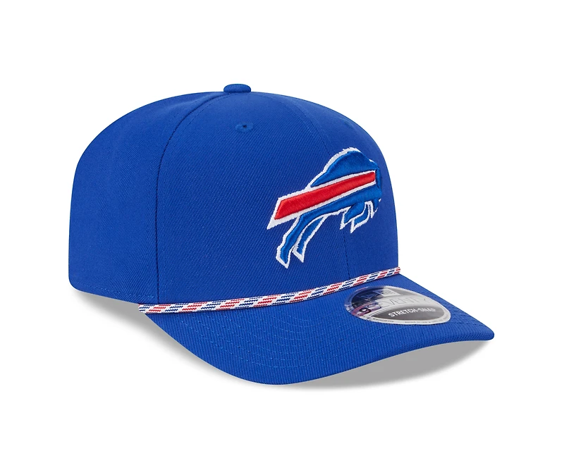 NFL Hat 970 Stretch Snap Multi Rope Bills (Blue)