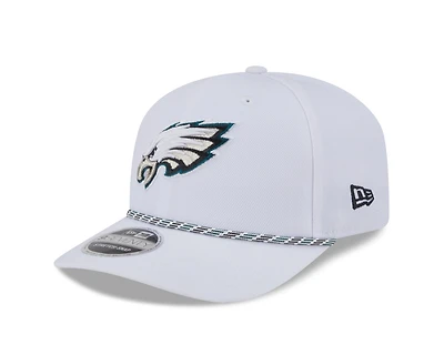 NFL Hat 970 Stretch Snap White Multi Rope Eagles