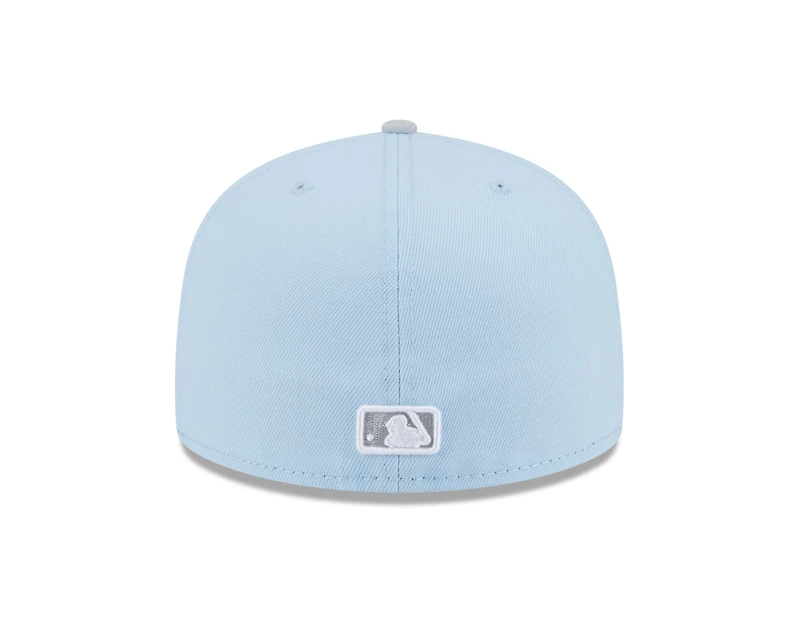 MLB Hat 5950 Color Pack 2025 2T Baby Blue & Grey Yankees