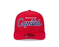 NHL Hat 950 Snapback A-Frame Script Capitals