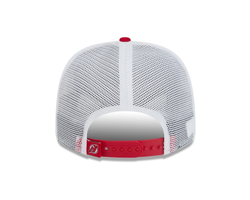NHL Hat 970 Stretch Snap Trucker Core Devils