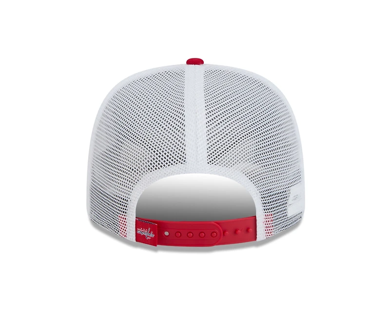 NHL Hat 970 Stretch Snap Trucker Core Capitals