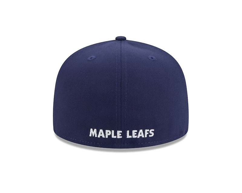 NHL Hat 5950 Poly Team Name Maple Leafs
