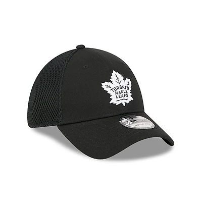 NHL Hat 3930 Neo Black & White Maple Leafs