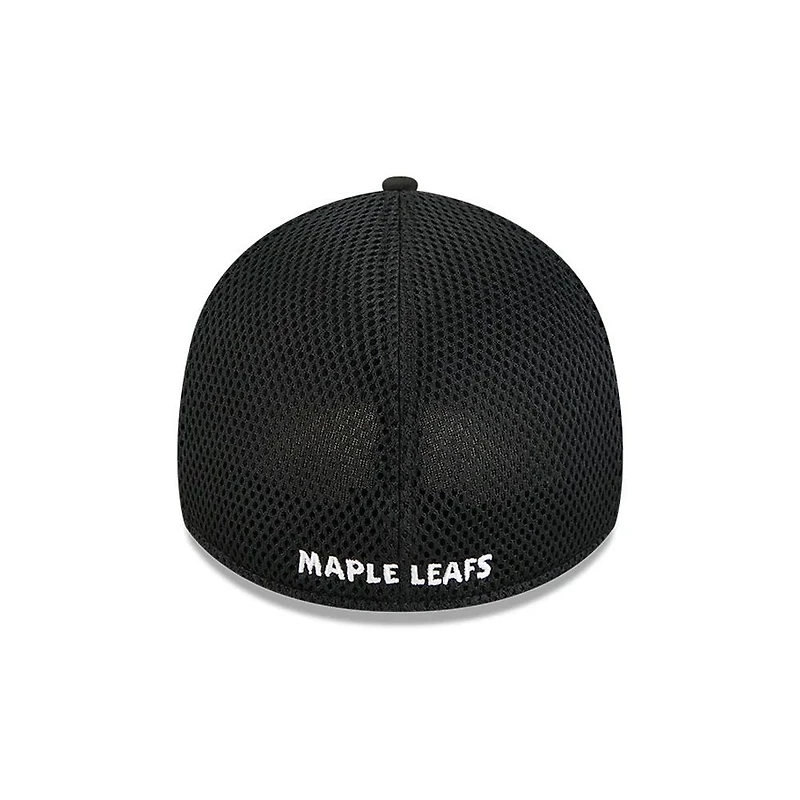 NHL Hat 3930 Neo Black & White Maple Leafs