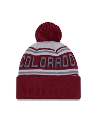 NHL Knit Hat Pom Wordmark Avalanche
