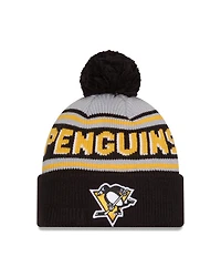 NHL Knit Hat Pom Wordmark Penguins