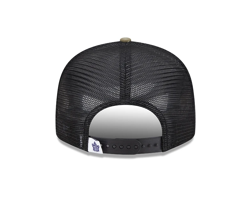 NHL Hat 950 Camo Trucker Snapback Maple Leafs