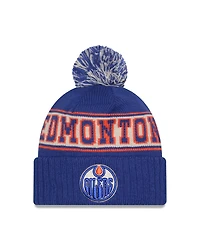 NHL Knit Hat Retro with Pom Oilers