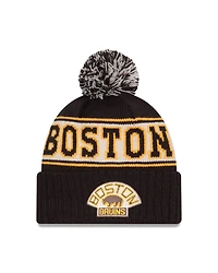 NHL Knit Hat Retro with Pom Alt Bruins