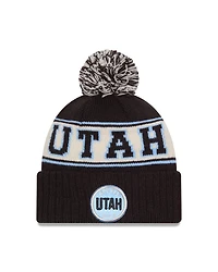 NHL Knit Hat Retro with Pom Utah Hockey Club