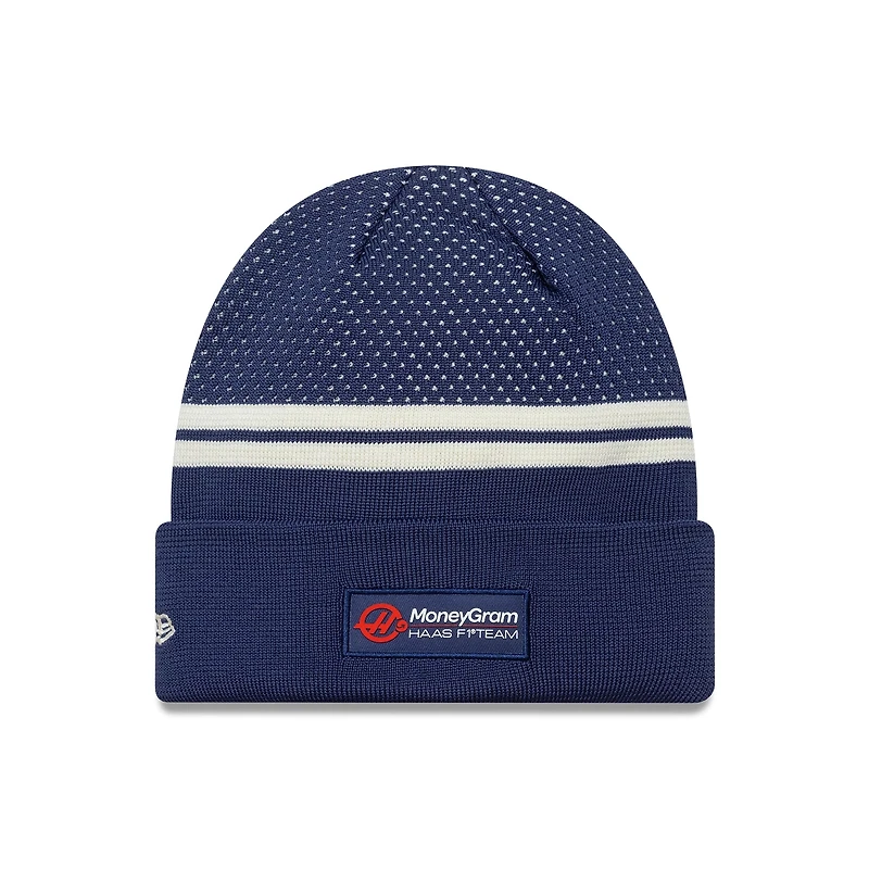 F1 Knit Hat Engineered Cuffed Beanie MoneyGram Haas