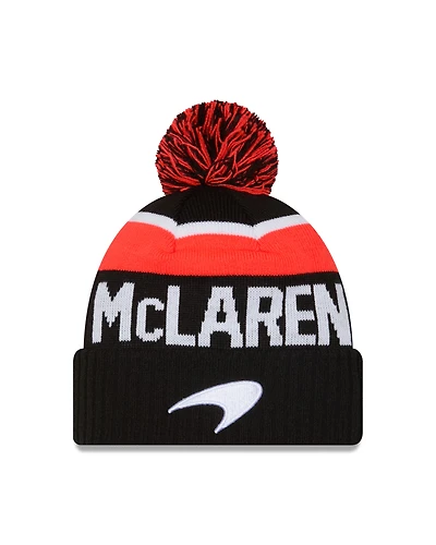 F1 Knit Hat Sport Beanie with Pom McLaren Racing