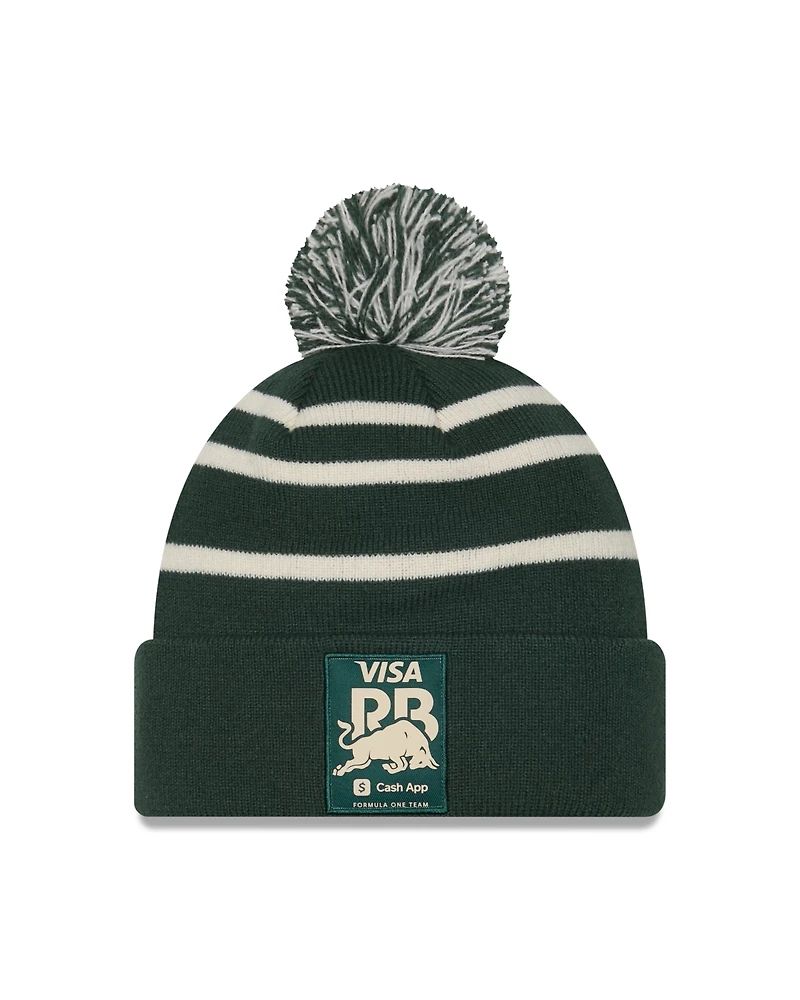 F1 Knit Hat Sport Beanie with Pom RB VCARB