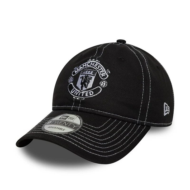 EPL Hat 920 Contrast Stitch Black Manchester United FC