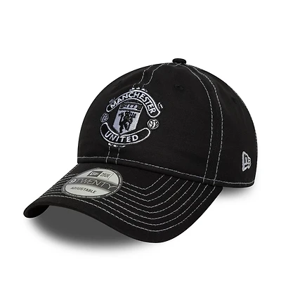 EPL Hat 920 Contrast Stitch Black Manchester United FC
