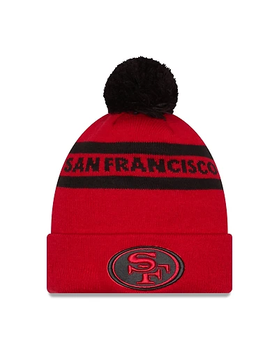 NFL Knit Hat Pom 2T Text 49ers
