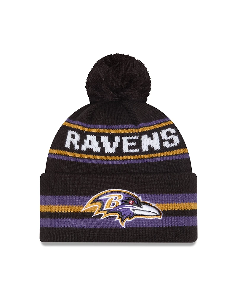 NFL Knit Hat Pom Classic Ravens