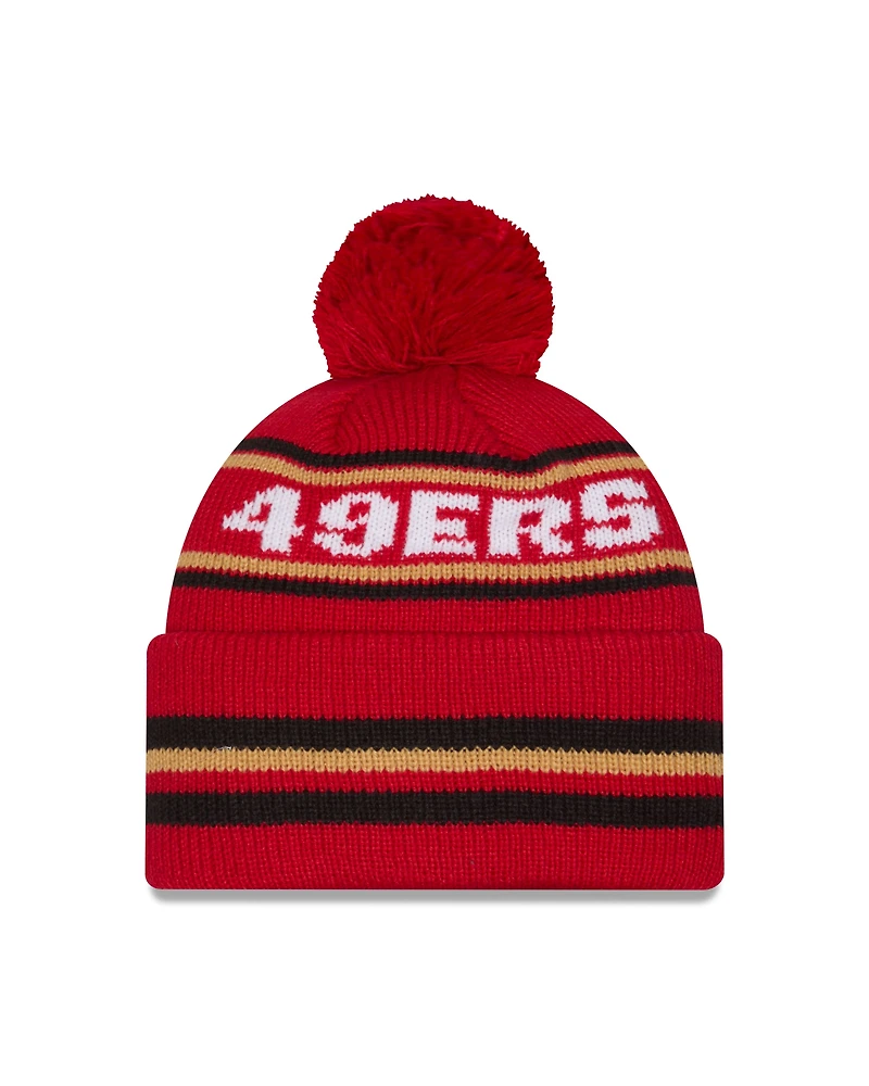 NFL Knit Hat Pom Classic 49ers