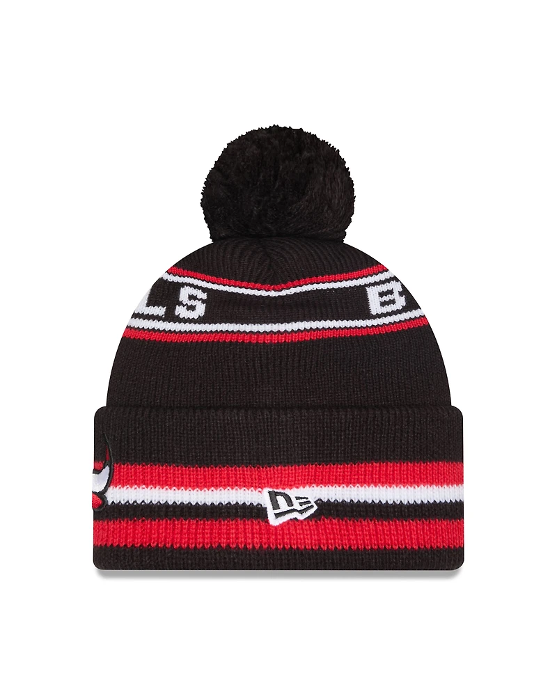 NBA Knit Hat Pom Classic Bulls