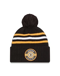 NHL Knit Hat Pom Banded Bruins