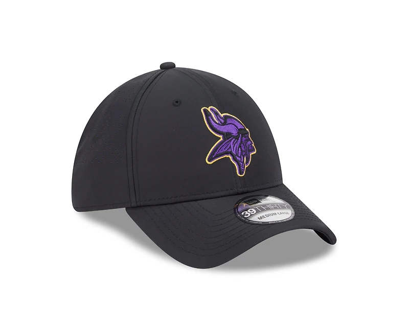 NFL Hat 3930 Black Night Vikings