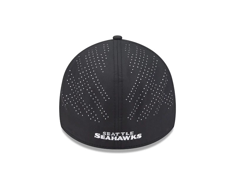 NFL Hat 3930 Black Night Seahawks