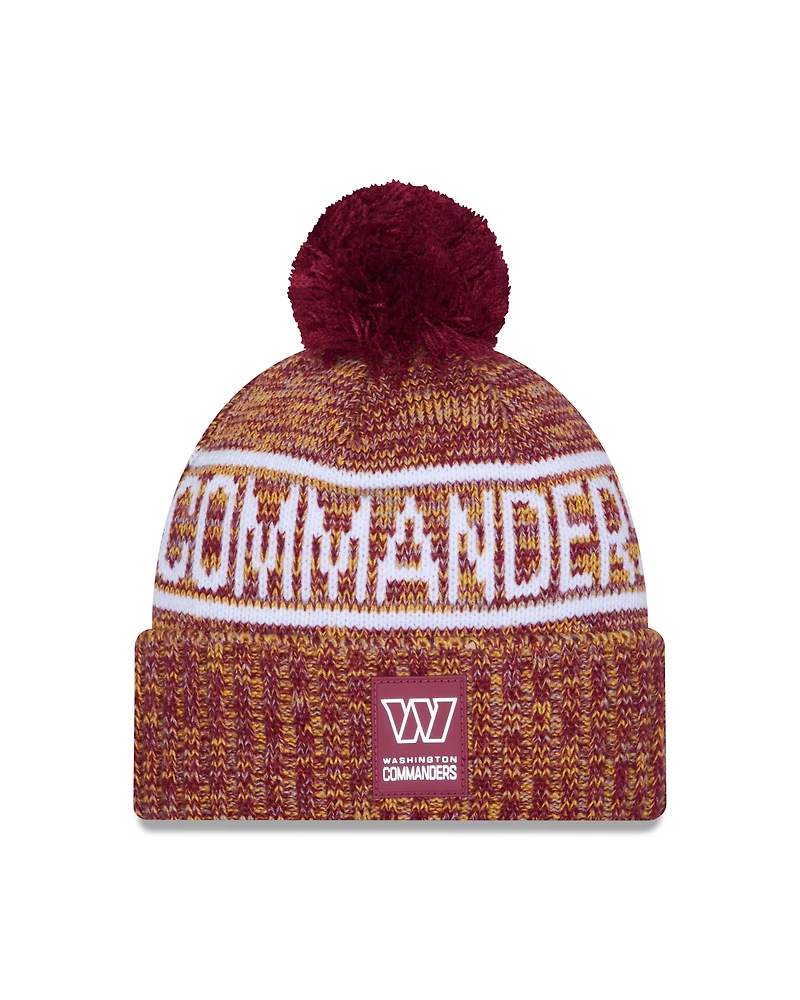 NFL Knit Hat Sideline 2025 Color Wave Commanders