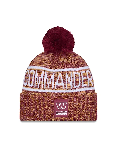 NFL Knit Hat Sideline 2025 Color Wave Commanders