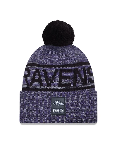 NFL Knit Hat Sideline 2025 Color Wave Ravens