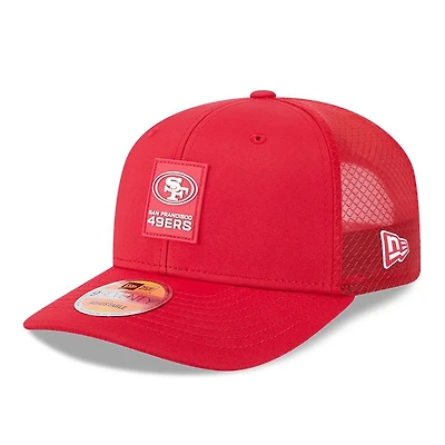 NFL Hat 970 Trucker Sideline 2025 49ers (Red)