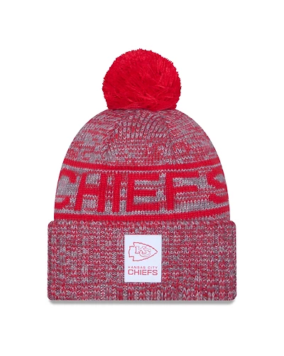 NFL Knit Hat Sideline 2025 Gray Color Wave Chiefs