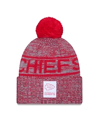 NFL Knit Hat Sideline 2025 Gray Color Wave Chiefs