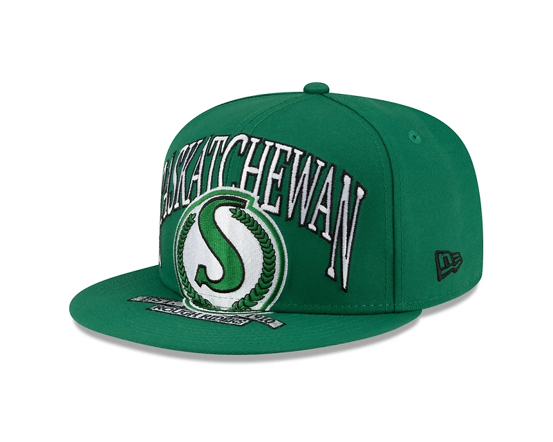 CFL Hat 950 Snapback Oversized Turf Traditions 2025 Roughriders