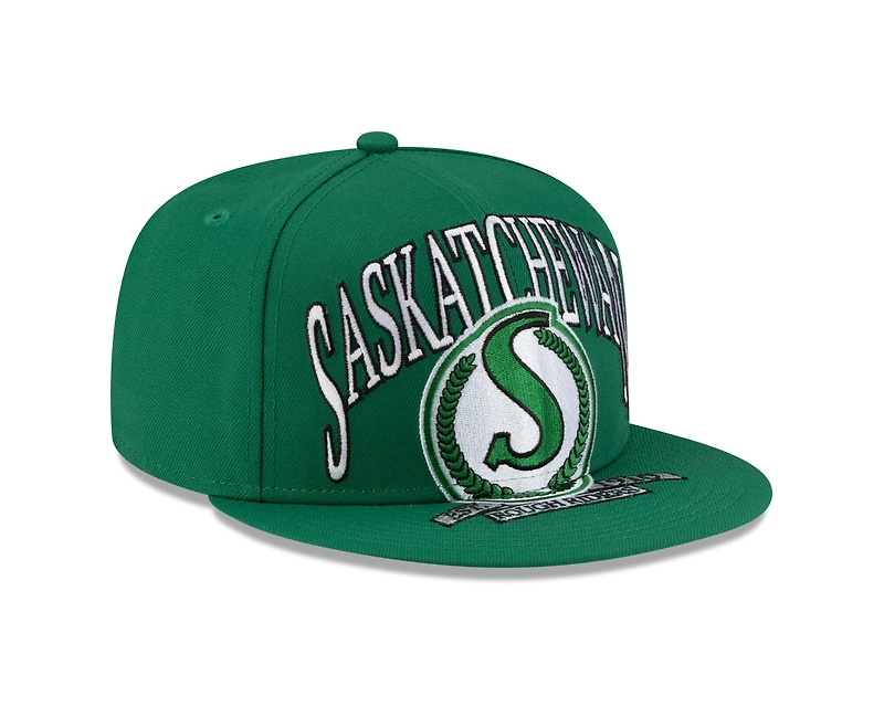CFL Hat 950 Snapback Oversized Turf Traditions 2025 Roughriders