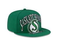 CFL Hat 950 Snapback Oversized Turf Traditions 2025 Roughriders