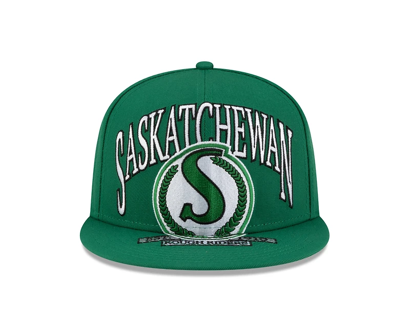 CFL Hat 950 Snapback Oversized Turf Traditions 2025 Roughriders