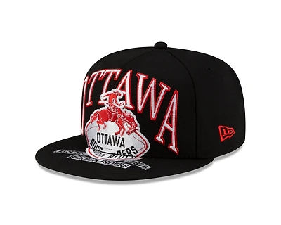 CFL Hat 950 Snapback Oversized Turf Traditions 2025 Rough Riders