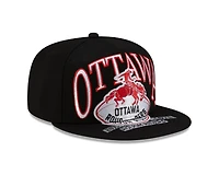 CFL Hat 950 Snapback Oversized Turf Traditions 2025 Rough Riders